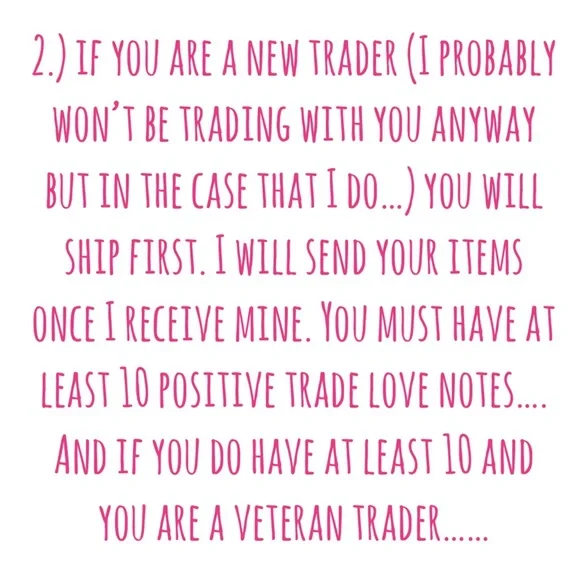 TRADE RULES PLEASE READ - Picture 3 of 16